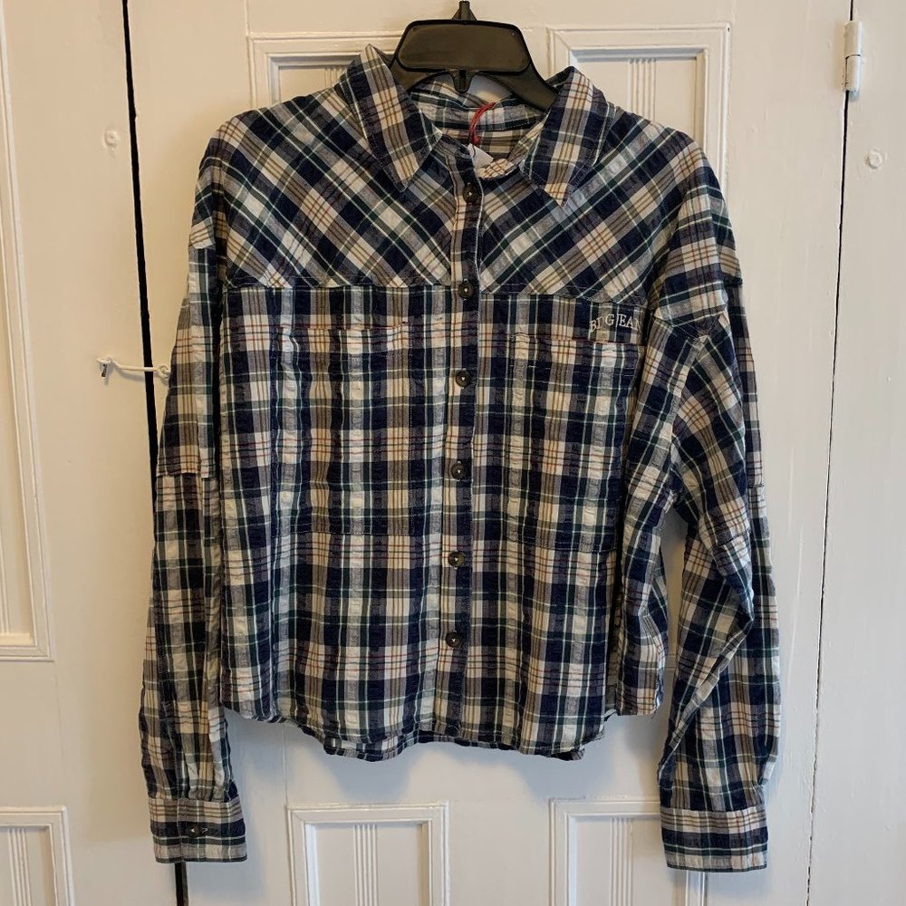 NWT BDG Urban Outfitters Plaid Button Up Shirt, Small